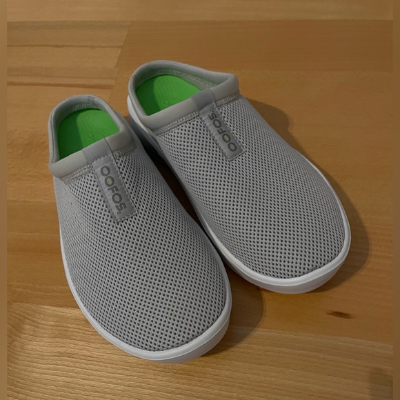 OOFOS Women’s Oocoozie Sport Mule Gray Sz. US9/EU40 - Picture 5 of 12